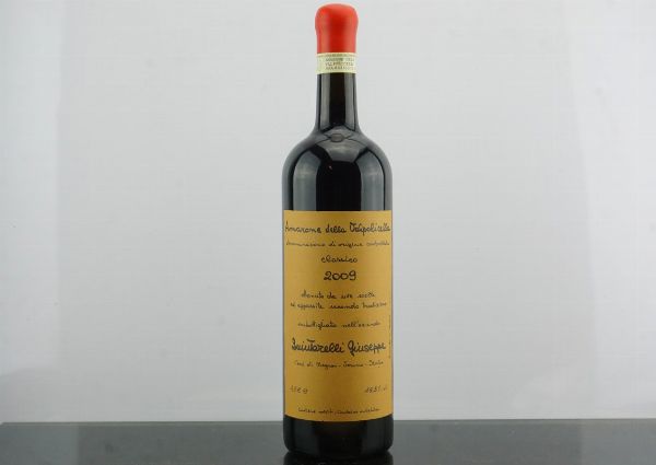 Amarone della Valpolicella Classico Giuseppe Quintarelli 2009  - Asta AS TIME GOES BY | Vini Pregiati e da Collezione - Associazione Nazionale - Case d'Asta italiane