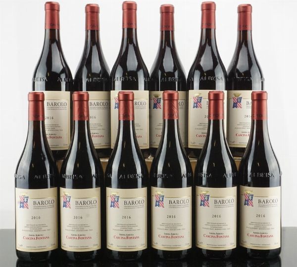 Barolo Cascina Fontana 2016  - Asta AS TIME GOES BY | Vini Pregiati e da Collezione - Associazione Nazionale - Case d'Asta italiane