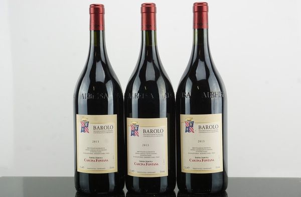 Barolo Cascina Fontana 2013  - Asta AS TIME GOES BY | Vini Pregiati e da Collezione - Associazione Nazionale - Case d'Asta italiane