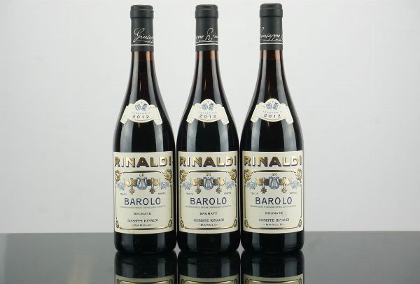 Barolo Brunate Giuseppe Rinaldi 2012  - Asta AS TIME GOES BY | Vini Pregiati e da Collezione - Associazione Nazionale - Case d'Asta italiane