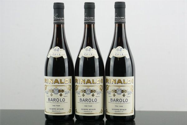 Barolo Tre Tine Giuseppe Rinaldi 2019  - Asta AS TIME GOES BY | Vini Pregiati e da Collezione - Associazione Nazionale - Case d'Asta italiane