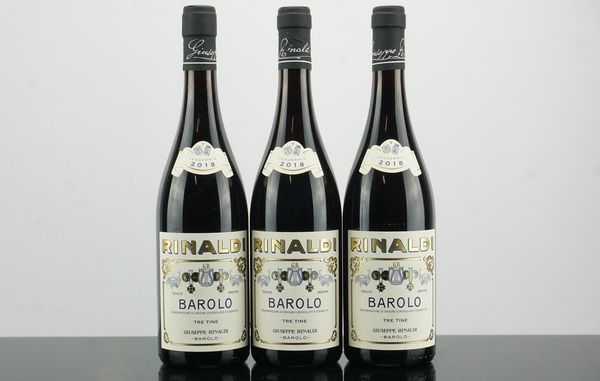 Barolo Tre Tine Giuseppe Rinaldi 2018  - Asta AS TIME GOES BY | Vini Pregiati e da Collezione - Associazione Nazionale - Case d'Asta italiane