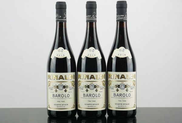 Barolo Tre Tine Giuseppe Rinaldi 2016  - Asta AS TIME GOES BY | Vini Pregiati e da Collezione - Associazione Nazionale - Case d'Asta italiane