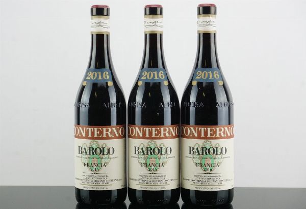 Barolo Cascina Francia Giacomo Conterno 2016  - Asta AS TIME GOES BY | Vini Pregiati e da Collezione - Associazione Nazionale - Case d'Asta italiane