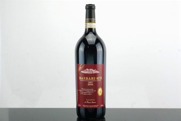 Barbaresco Asili Riserva Etichetta Rossa Bruno Giacosa 2016  - Asta AS TIME GOES BY | Vini Pregiati e da Collezione - Associazione Nazionale - Case d'Asta italiane