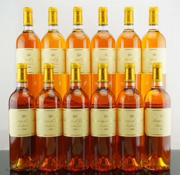 Ch&acirc;teau d&rsquo;Yquem 2006  - Asta AS TIME GOES BY | Vini Pregiati e da Collezione - Associazione Nazionale - Case d'Asta italiane