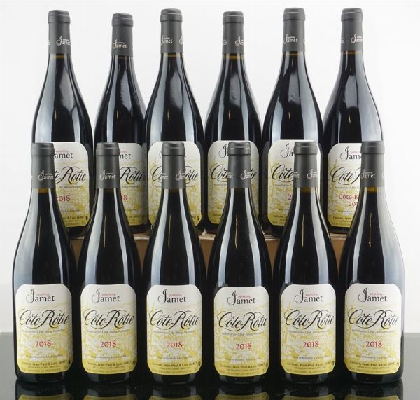 C&ocirc;te-R&ocirc;tie Domaine Jamet 2018  - Asta AS TIME GOES BY | Vini Pregiati e da Collezione - Associazione Nazionale - Case d'Asta italiane
