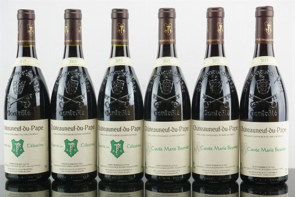 Selezione Châteauneuf-du-Pape Henri Bonneau 2015  - Asta AS TIME GOES BY | Vini Pregiati e da Collezione - Associazione Nazionale - Case d'Asta italiane