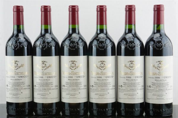 Unico Vega Sicilia 1998  - Asta AS TIME GOES BY | Vini Pregiati e da Collezione - Associazione Nazionale - Case d'Asta italiane