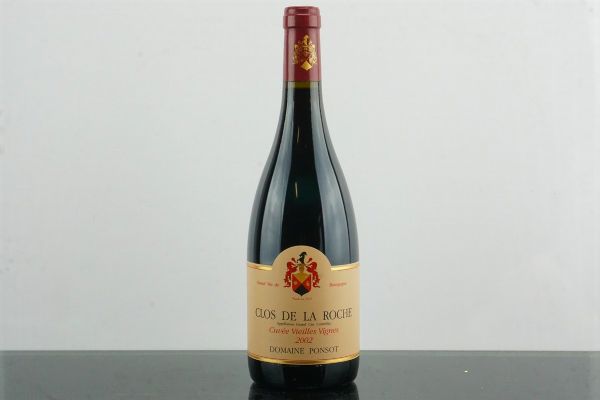 Clos de la Roche Cuvée Vieilles Vignes Domaine Ponsot 2002  - Asta AS TIME GOES BY | Vini Pregiati e da Collezione - Associazione Nazionale - Case d'Asta italiane