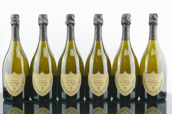 Dom Pérignon 2010  - Asta AS TIME GOES BY | Vini Pregiati e da Collezione - Associazione Nazionale - Case d'Asta italiane