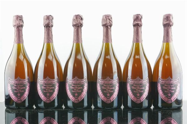 Dom Pérignon Rosé 2008  - Asta AS TIME GOES BY | Vini Pregiati e da Collezione - Associazione Nazionale - Case d'Asta italiane