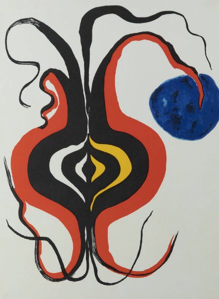 ALEXANDER CALDER Lawton (USA) 1898 - 1976 New York (USA) : Ampoule  - Asta Grafica - Associazione Nazionale - Case d'Asta italiane