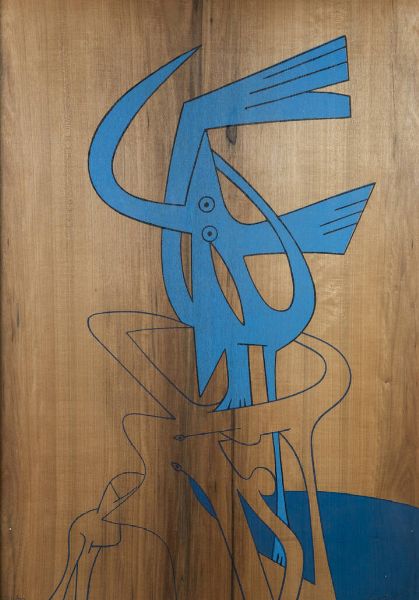 GIANNI DOVA Roma 1925 - 1991 Milano : Senza titolo  - Asta Grafica - Associazione Nazionale - Case d'Asta italiane