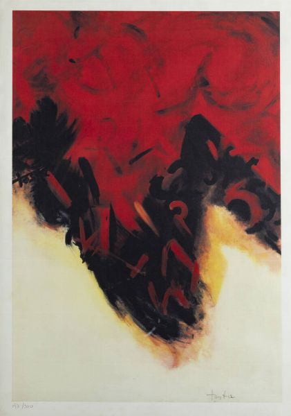 ARMANDO TESTA Torino 1917 - 1992 : Senza titolo  - Asta Grafica - Associazione Nazionale - Case d'Asta italiane