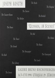 MANIFESTO - Joseph Kosuth. Ulysses  18 scenes