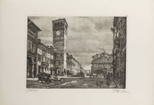 FRANCESCO MENNYEY Torino 1889 - 1950 - Cherasco