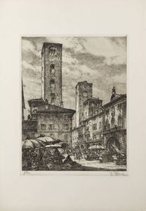 FRANCESCO MENNYEY Torino 1889 - 1950 - Alba