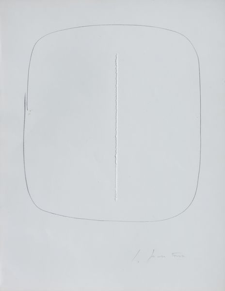 FONTANA LUCIO (1899 - 1968) : CONCETTO SPAZIALE ( DA 40 DISEGNI DI MAESTRI MODERNI), 1961  - Asta Asta 446 | GRAFICA MODERNA, FOTOGRAFIA E MULTIPLI D'AUTORE Online - Associazione Nazionale - Case d'Asta italiane