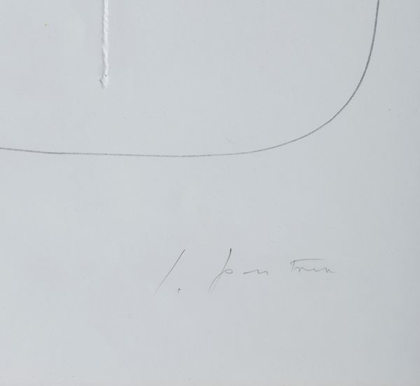 FONTANA LUCIO (1899 - 1968) : CONCETTO SPAZIALE ( DA 40 DISEGNI DI MAESTRI MODERNI), 1961  - Asta Asta 446 | GRAFICA MODERNA, FOTOGRAFIA E MULTIPLI D'AUTORE Online - Associazione Nazionale - Case d'Asta italiane