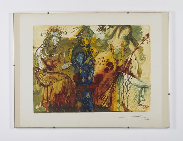 DALI' SALVADOR (1904 - 1989) : ESTATE ( LE QUATTRO STAGIONI), 1972  - Asta Asta 446 | GRAFICA MODERNA, FOTOGRAFIA E MULTIPLI D'AUTORE Online - Associazione Nazionale - Case d'Asta italiane