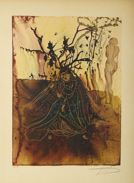 DALI' SALVADOR (1904 - 1989) : AUTUNNO (LE QUATTRO STAGIONI), 1972  - Asta Asta 446 | GRAFICA MODERNA, FOTOGRAFIA E MULTIPLI D'AUTORE Online - Associazione Nazionale - Case d'Asta italiane