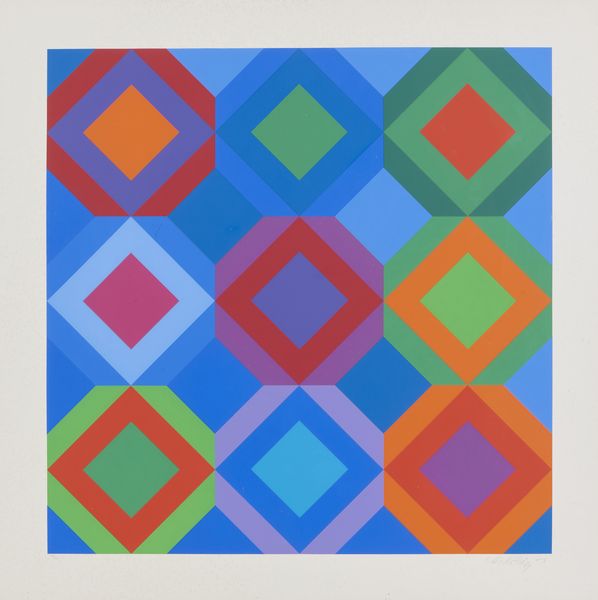 VASARELY VICTOR (1906 - 1997) : SENZA TITOLO  - Asta Asta 446 | GRAFICA MODERNA, FOTOGRAFIA E MULTIPLI D'AUTORE Online - Associazione Nazionale - Case d'Asta italiane