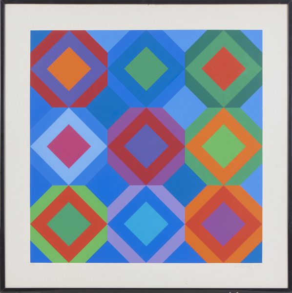 VASARELY VICTOR (1906 - 1997) : SENZA TITOLO  - Asta Asta 446 | GRAFICA MODERNA, FOTOGRAFIA E MULTIPLI D'AUTORE Online - Associazione Nazionale - Case d'Asta italiane