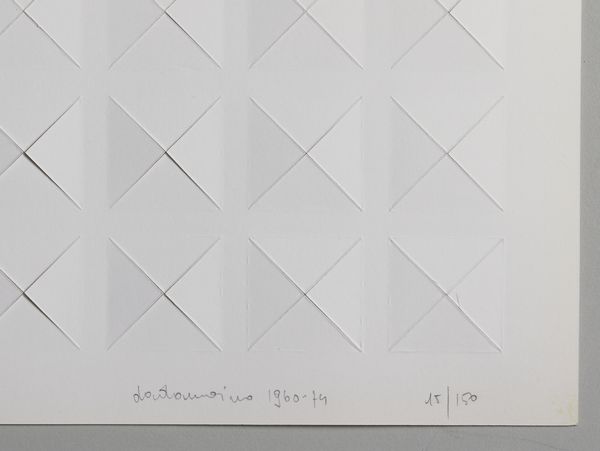 DADAMAINO  (1935 - 2004) : SENZA TITOLO, 1960-1974  - Asta Asta 446 | GRAFICA MODERNA, FOTOGRAFIA E MULTIPLI D'AUTORE Online - Associazione Nazionale - Case d'Asta italiane