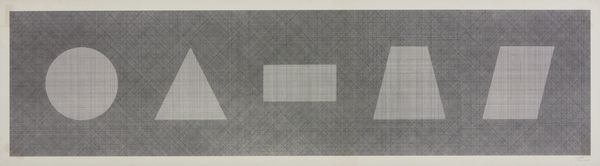 LEWITT SOL (1928 - 2007) : SIX GEOMETRIC FIGURES & ALL THEIR COMBINATIONS, PLATE #61,1980  - Asta Asta 446 | GRAFICA MODERNA, FOTOGRAFIA E MULTIPLI D'AUTORE Online - Associazione Nazionale - Case d'Asta italiane