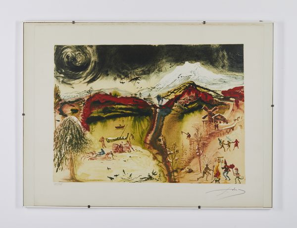 DALI' SALVADOR (1904 - 1989) : L'INVERNO (LE QUATTRO STAGIONI), 1972  - Asta Asta 446 | GRAFICA MODERNA, FOTOGRAFIA E MULTIPLI D'AUTORE Online - Associazione Nazionale - Case d'Asta italiane