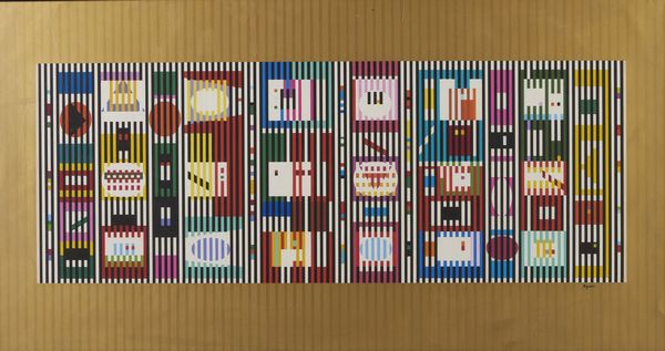 AGAM YAACOV  (n. 1928) : SENZA TITOLO.  - Asta Asta 446 | GRAFICA MODERNA, FOTOGRAFIA E MULTIPLI D'AUTORE Online - Associazione Nazionale - Case d'Asta italiane