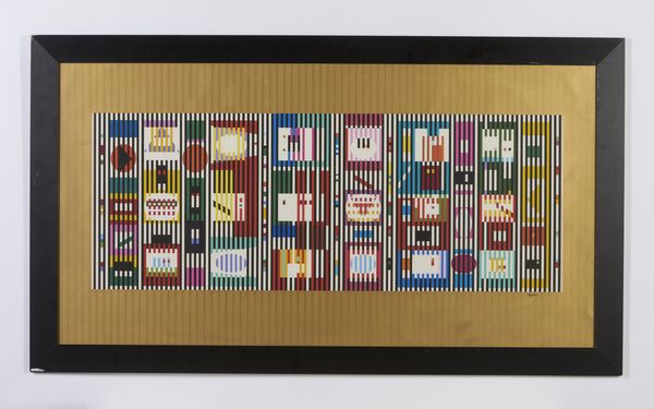 AGAM YAACOV  (n. 1928) : SENZA TITOLO.  - Asta Asta 446 | GRAFICA MODERNA, FOTOGRAFIA E MULTIPLI D'AUTORE Online - Associazione Nazionale - Case d'Asta italiane