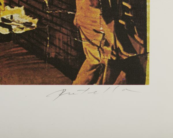 ROTELLA MIMMO (1918 - 2006) : ASSALTO NELLA NOTTE, 2004  - Asta Asta 446 | GRAFICA MODERNA, FOTOGRAFIA E MULTIPLI D'AUTORE Online - Associazione Nazionale - Case d'Asta italiane