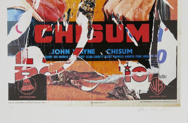 ROTELLA MIMMO (1918 - 2006) : CHIUSUM  - Asta Asta 446 | GRAFICA MODERNA, FOTOGRAFIA E MULTIPLI D'AUTORE Online - Associazione Nazionale - Case d'Asta italiane