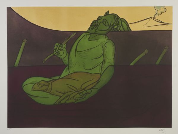 ADAMI VALERIO (n. 1935) : EARLY MORNING, 1985  - Asta Asta 446 | GRAFICA MODERNA, FOTOGRAFIA E MULTIPLI D'AUTORE Online - Associazione Nazionale - Case d'Asta italiane