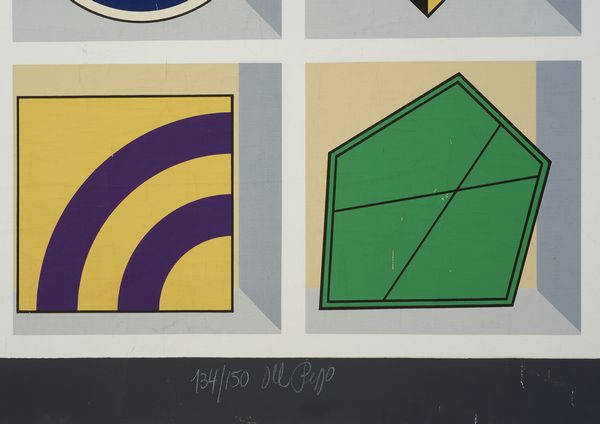 DEL PEZZO LUCIO (1933 - 2020) : DISCHI CROMATICI.  - Asta Asta 446 | GRAFICA MODERNA, FOTOGRAFIA E MULTIPLI D'AUTORE Online - Associazione Nazionale - Case d'Asta italiane