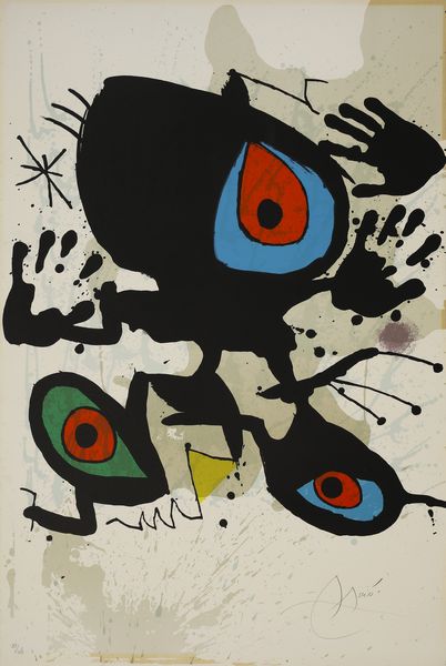 MIRO' JOAN (1893 - 1983) : MANIFESTO PER L'ESPOSIZIONE HOMAGE TO MIR�, 1973.  - Asta Asta 446 | GRAFICA MODERNA, FOTOGRAFIA E MULTIPLI D'AUTORE Online - Associazione Nazionale - Case d'Asta italiane