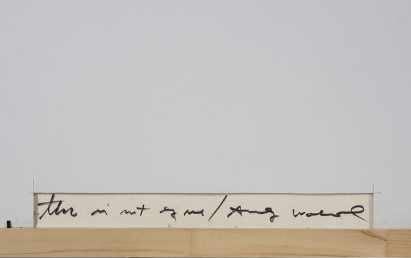 WARHOL ANDY (1928 - 1987) : MARILYN (THIS IS NOT BY ME),1970.  - Asta Asta 446 | GRAFICA MODERNA, FOTOGRAFIA E MULTIPLI D'AUTORE Online - Associazione Nazionale - Case d'Asta italiane