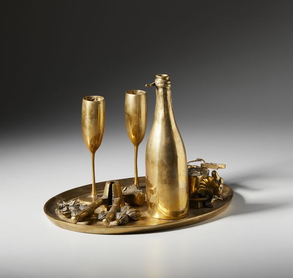 SPOERRI DANIEL (n. 1930) : L'HEURE BLEUE, 1991  - Asta Asta 446 | GRAFICA MODERNA, FOTOGRAFIA E MULTIPLI D'AUTORE Online - Associazione Nazionale - Case d'Asta italiane