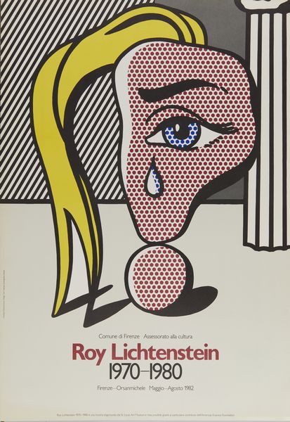 LICHTENSTEIN ROY (1923 - 1997) : ROY LICHTENSTEIN 1970-1980, 1982  - Asta Asta 446 | GRAFICA MODERNA, FOTOGRAFIA E MULTIPLI D'AUTORE Online - Associazione Nazionale - Case d'Asta italiane