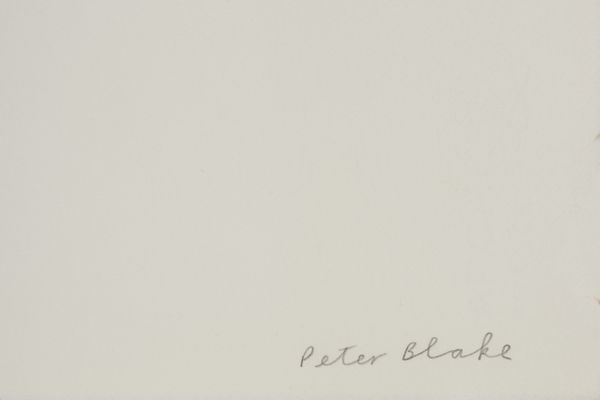 BLAKE PETER (n. 1932) : TATTOOED LADY, 1984  - Asta Asta 446 | GRAFICA MODERNA, FOTOGRAFIA E MULTIPLI D'AUTORE Online - Associazione Nazionale - Case d'Asta italiane