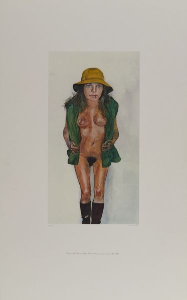 BLAKE PETER (n. 1932) : COSTUME LIFE DRAWING YELLOW HAT, 1982  - Asta Asta 446 | GRAFICA MODERNA, FOTOGRAFIA E MULTIPLI D'AUTORE Online - Associazione Nazionale - Case d'Asta italiane