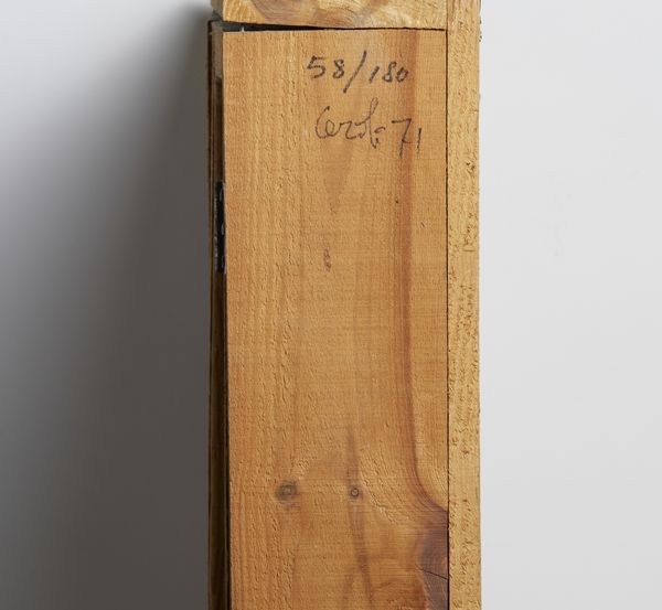 CEROLI MARIO (n. 1938) : SOLE NELLA FINESTRA, 1971  - Asta Asta 446 | GRAFICA MODERNA, FOTOGRAFIA E MULTIPLI D'AUTORE Online - Associazione Nazionale - Case d'Asta italiane