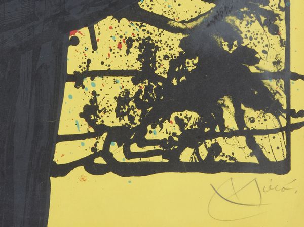 MIRO' JOAN (1893 - 1983) : LA DENTELLIERE, 1969  - Asta Asta 446 | GRAFICA MODERNA, FOTOGRAFIA E MULTIPLI D'AUTORE Online - Associazione Nazionale - Case d'Asta italiane