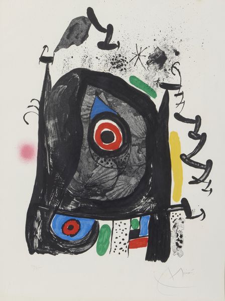 MIRO' JOAN (1893 - 1983) : LE P�LERIN DE COMPOSTELLE, 1969  - Asta Asta 446 | GRAFICA MODERNA, FOTOGRAFIA E MULTIPLI D'AUTORE Online - Associazione Nazionale - Case d'Asta italiane