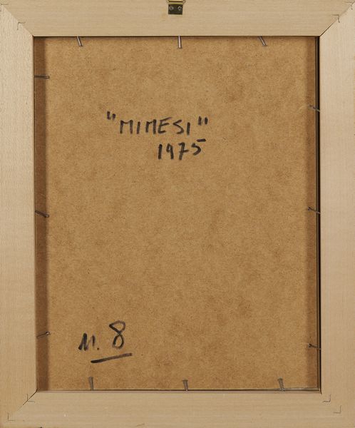 ZAZA MICHELE (n. 1948) : MIMESI (9 ELEMENTI), 1975  - Asta Asta 446 | GRAFICA MODERNA, FOTOGRAFIA E MULTIPLI D'AUTORE Online - Associazione Nazionale - Case d'Asta italiane