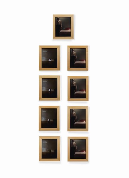 ZAZA MICHELE (n. 1948) : MIMESI (9 ELEMENTI), 1975  - Asta Asta 446 | GRAFICA MODERNA, FOTOGRAFIA E MULTIPLI D'AUTORE Online - Associazione Nazionale - Case d'Asta italiane