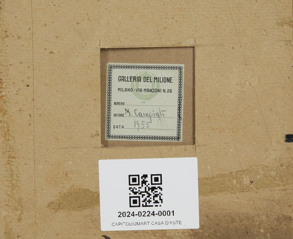 CAMPIGLI  MASSIMO (1895 - 1971) : IL TRAMPOLINO, 1954  - Asta Asta 446 | GRAFICA MODERNA, FOTOGRAFIA E MULTIPLI D'AUTORE Online - Associazione Nazionale - Case d'Asta italiane