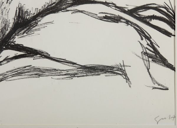 GUTTUSO RENATO (1912 - 1987) : SENZA TITOLO (DONNA DISTESA)  - Asta Asta 446 | GRAFICA MODERNA, FOTOGRAFIA E MULTIPLI D'AUTORE Online - Associazione Nazionale - Case d'Asta italiane